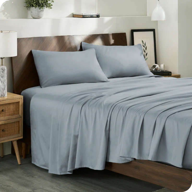 Bare Home 400 Thread Count Sateen Sheet Set