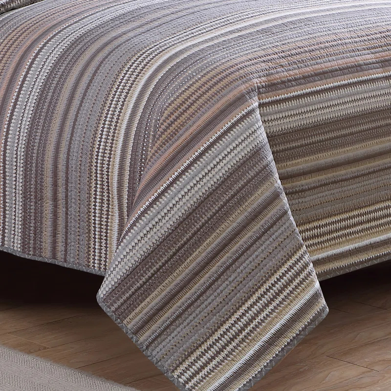 American Home Fashion Estate Collection Reversible Quilt Set