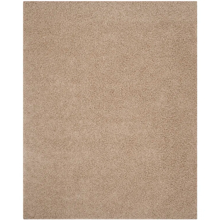 Gracie Oaks Atwell Sga-Athens Shag Performance Solid Color Rug