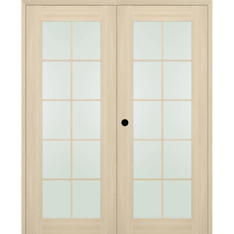 Belldinni Avon 10 Lite Solid + Manufactured Wood Paneled French Doors