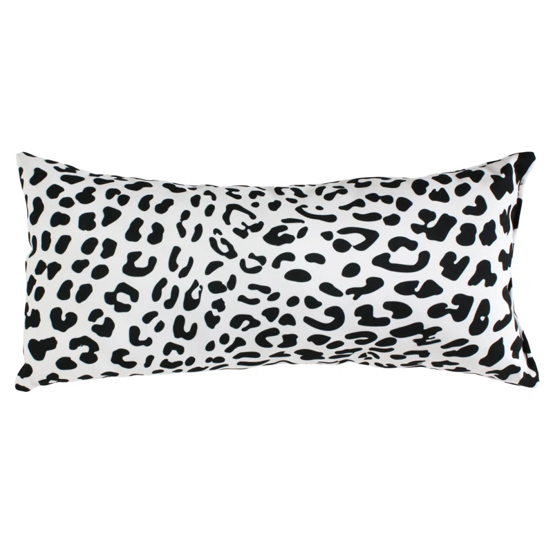 Animal Print Reversible Throw Pillow