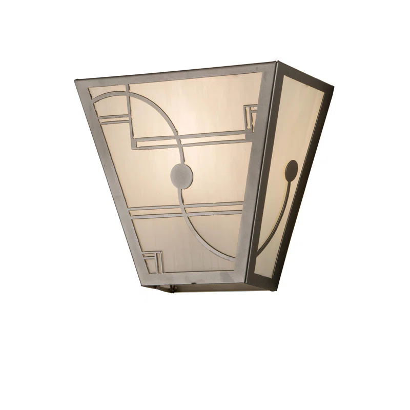 Meyda Lighting Revival Steel Armed Sconce