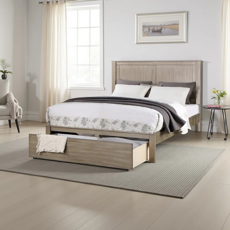 Benjara Eve Platform Storage Bed