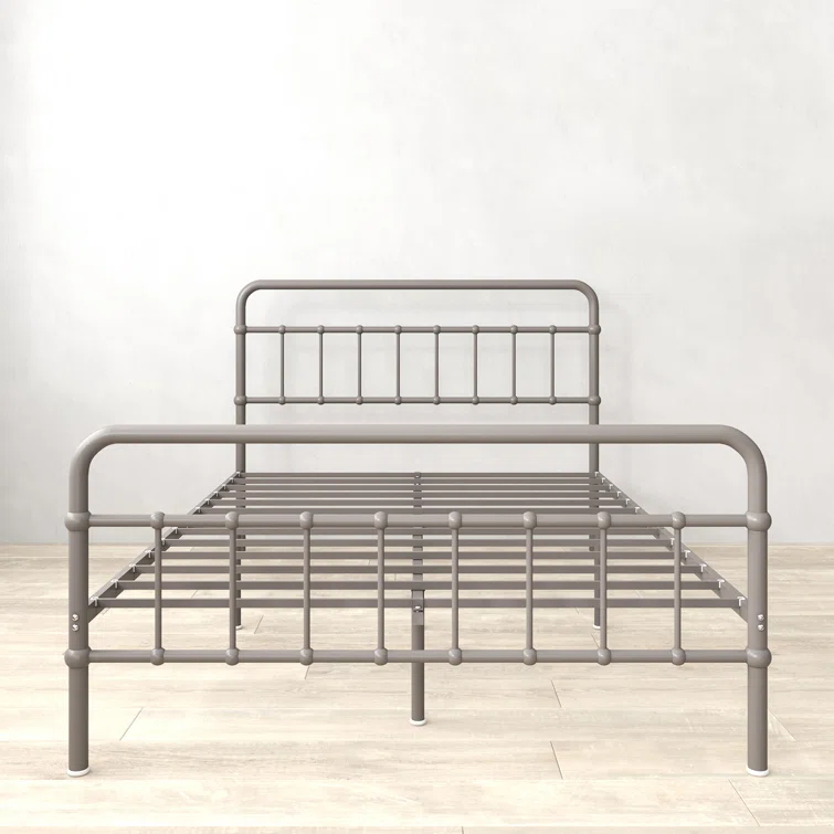 Zinus Florence 42" Modern Farmhouse Metal Platform Bed
