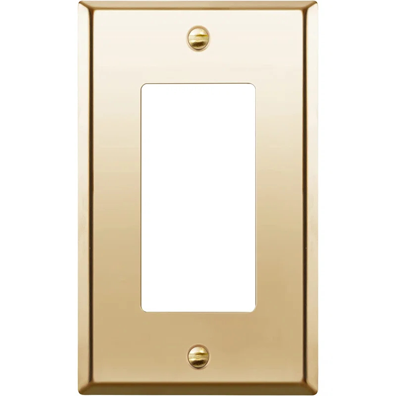 Enerlites No Subject 1 - Gang Rocker Standard Wall Plate (Set of 3)