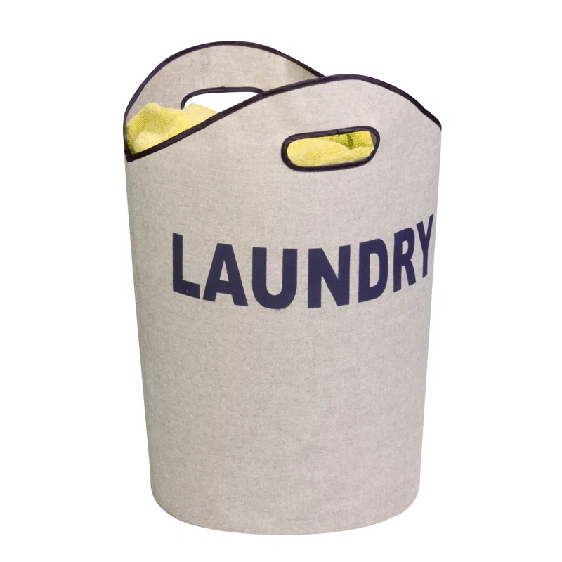 Rebrilliant Fabric Laundry Hamper with Handles