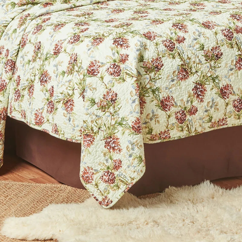 C&F Home Cooper Pines Cotton Reversible Quilt Set