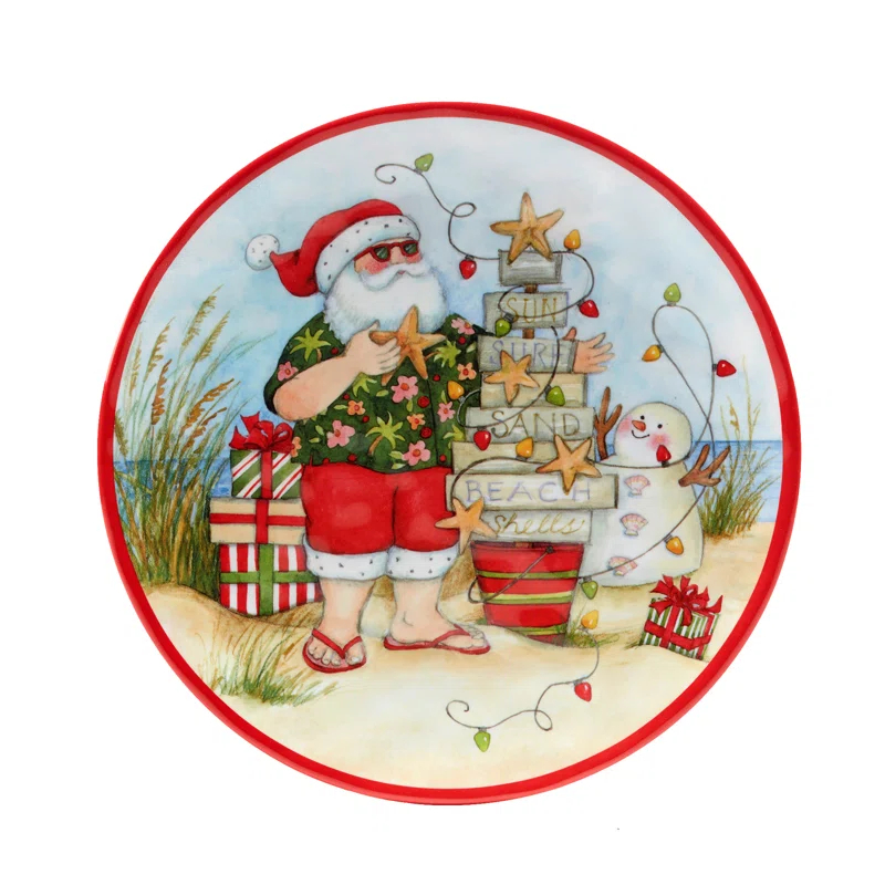 Santa's Wish 12 pc Dinnerware Set