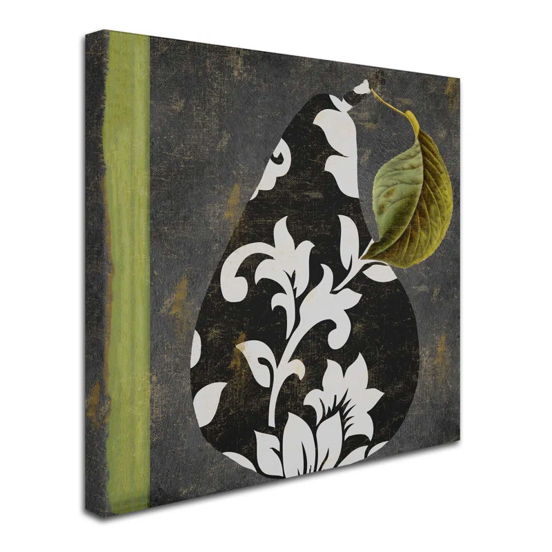 Trademark Fine Art Color Bakery " Decorative Pear II " by Color Bakery