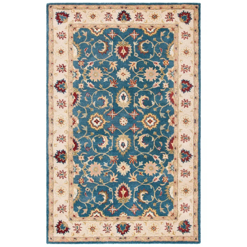 Charlton Home® Tingley Hand Tufted Wool Oriental Rug