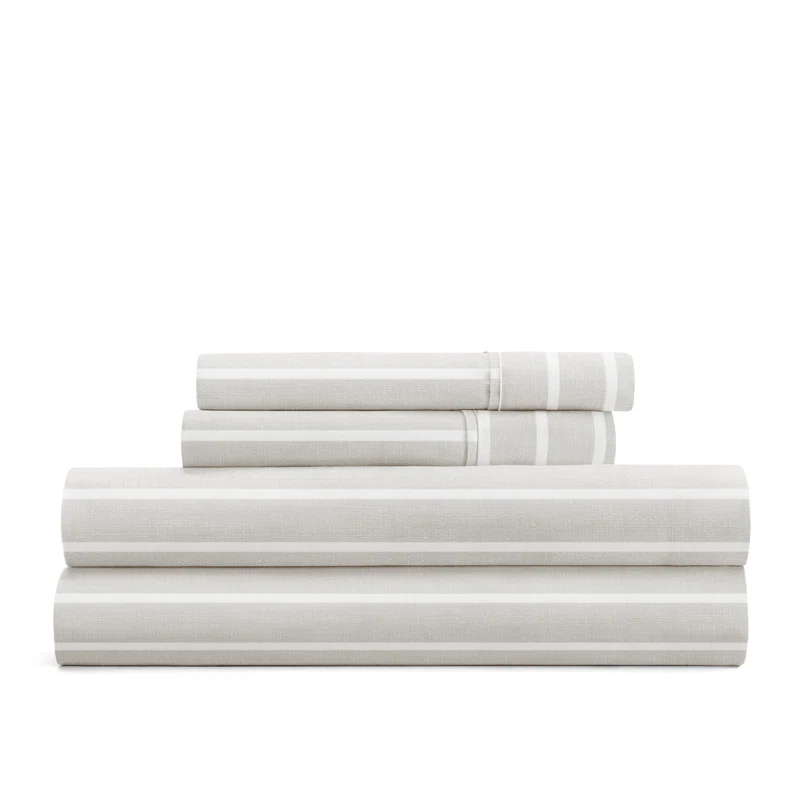 IEnjoy Home 4 Piece Delicate Details Pattern Sheet Set