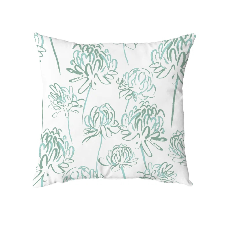 e by design Floral Reversible Throw Pillow
