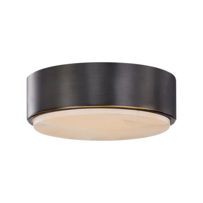 Alora Lighting Blanco Glass LED Flush Mount