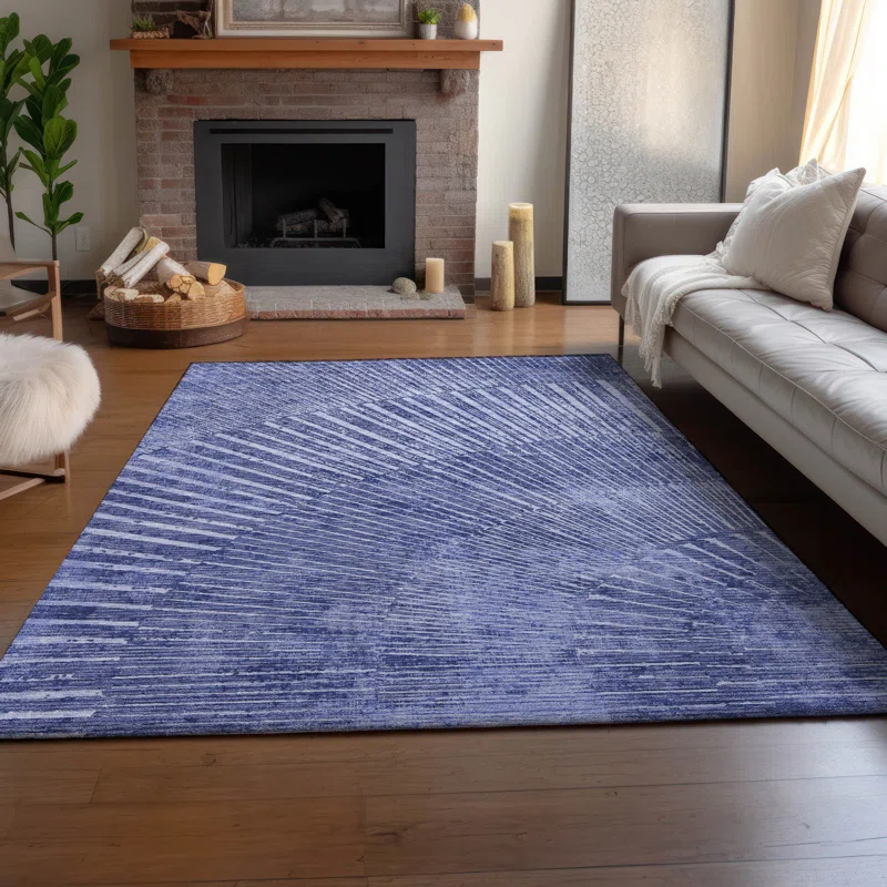 Cerrito Area Rug with Non-Slip Backing