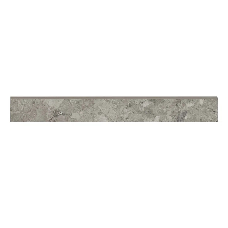 Bedrosians Frammenta 3'' L x 24'' W Porcelain Bullnose Tile Trim