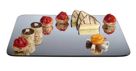 Cal-Mil Rectangular Mirror Tray