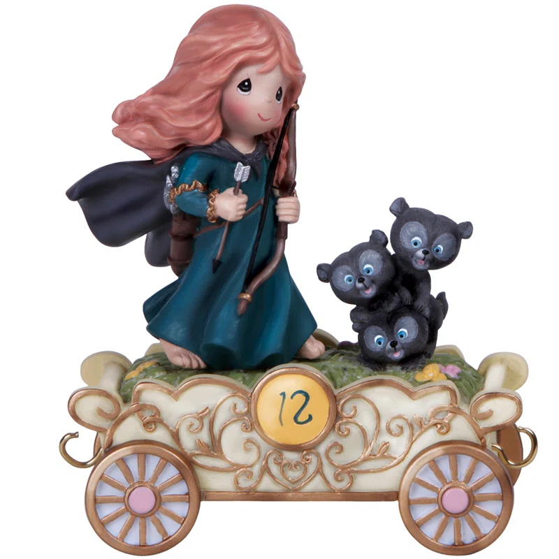 Precious Moments Disney Fulfill Your Dreams, Precious Moments Disney Birthday Princess Parade Figurine, Age 12