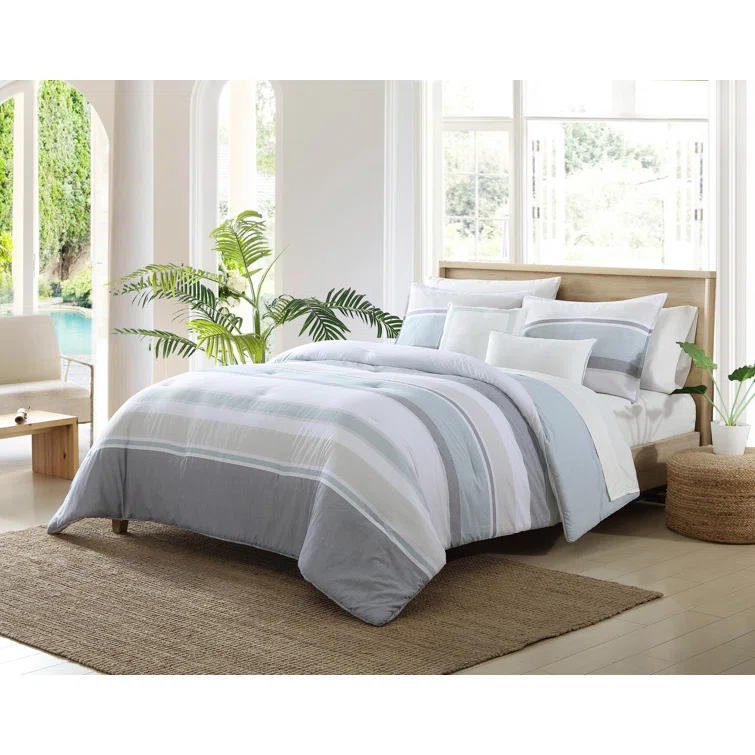 Nautica Craver Nautica Navy Cotton Comforter Bonus Set