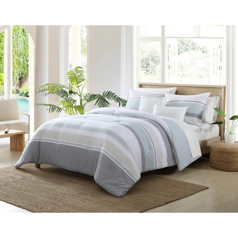 Nautica Craver Nautica Navy Cotton Comforter Bonus Set