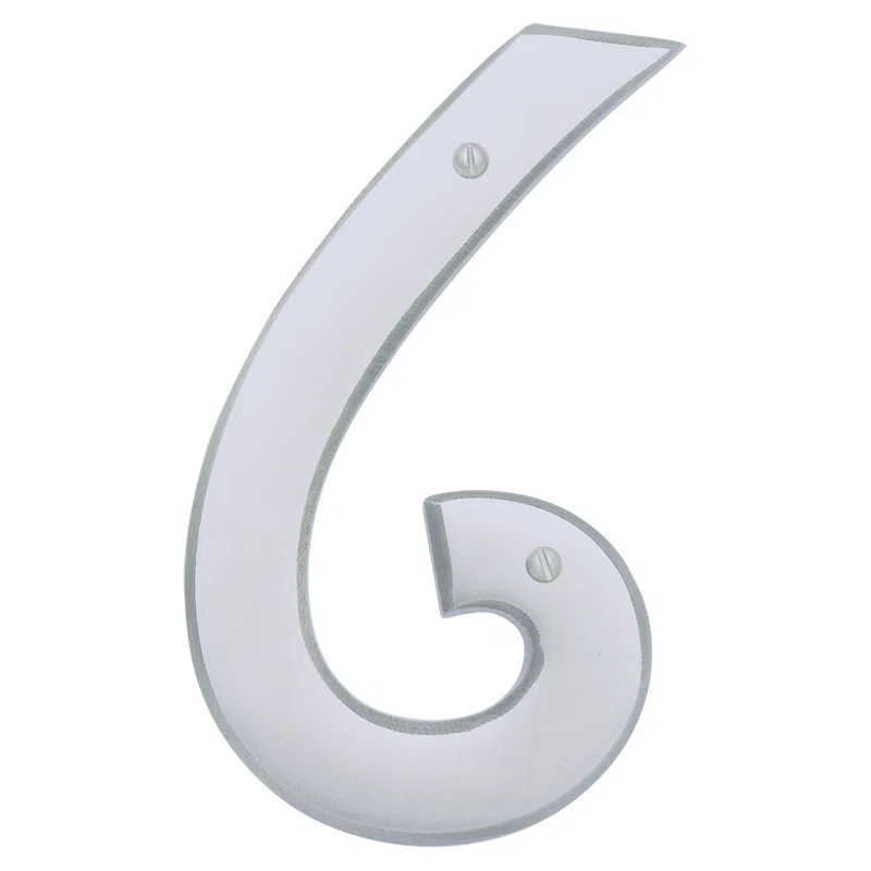 Atlas Homewares Mission 5-1/2" H Surface Mount House Number