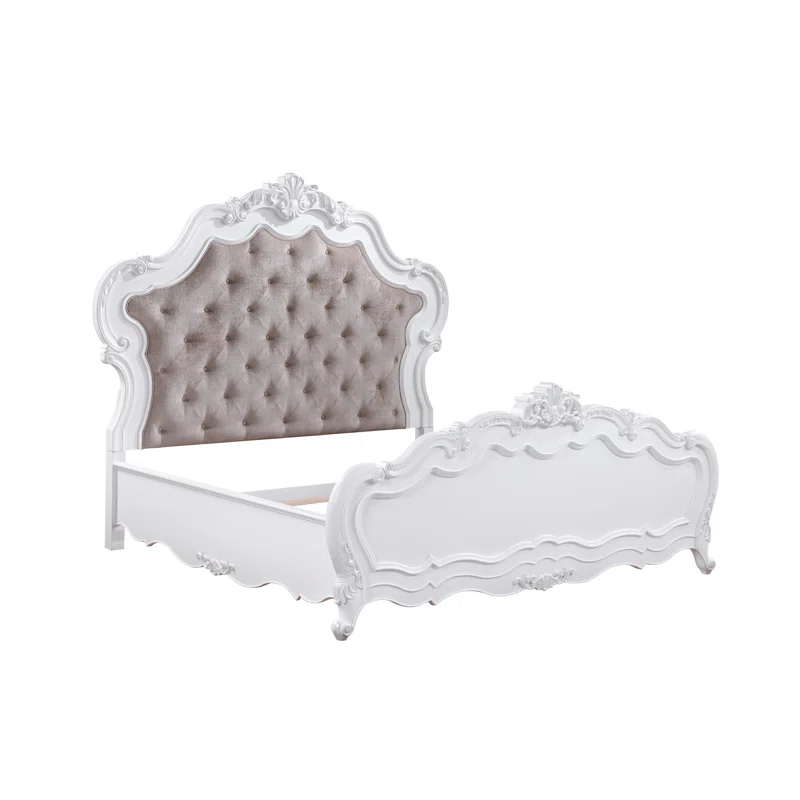ACME Furniture Latisha Eastern King Bed in White