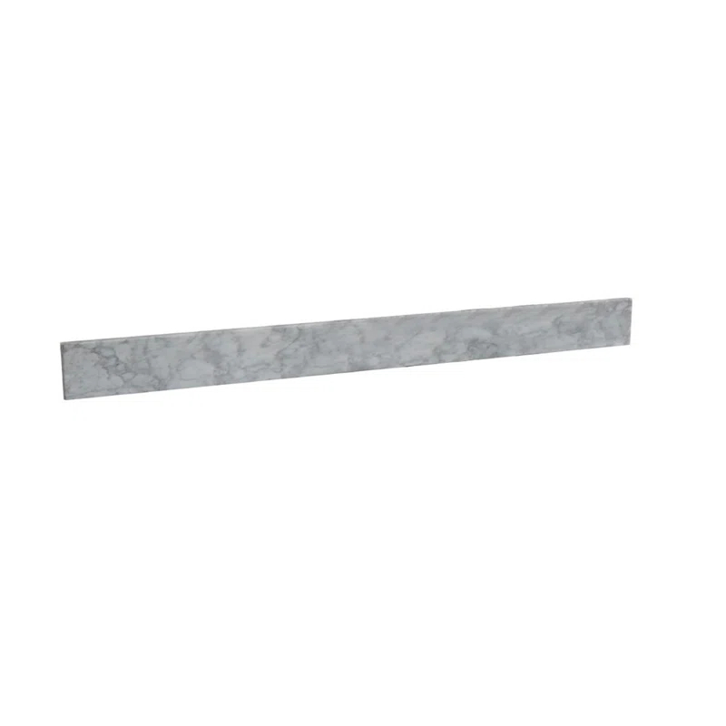 Bellaterra Home BACKSPLASH-632- 35 35" x 3.125" Stone Backsplash for Bathroom Vanity Top