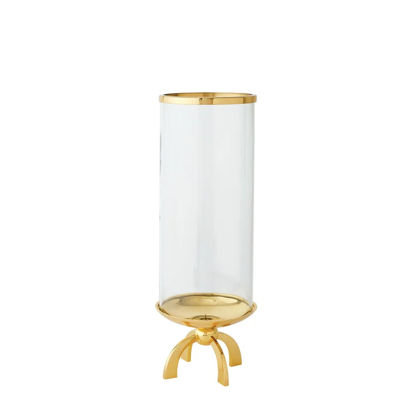 Global Views Quad Base Hurricane-Brass