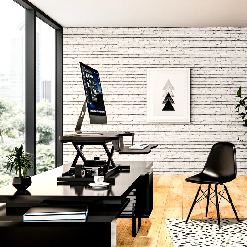 VERSADESK VersaDesk PowerPro Electric Height Adjustable Desk Converter w/ USB Charging Port