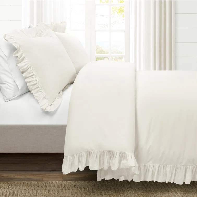 Lush Decor Cotton Duvet Cover Set
