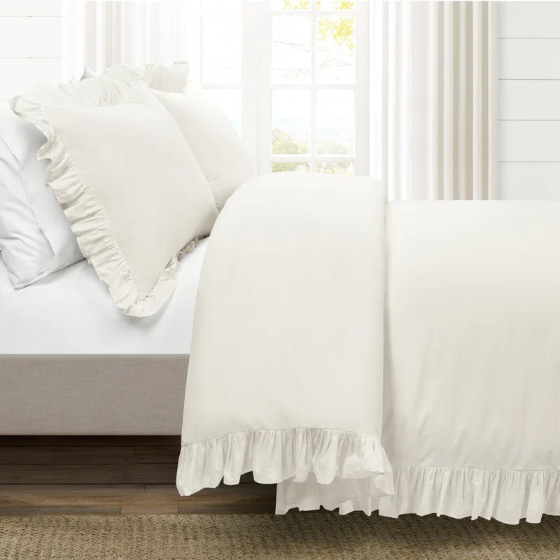 Lush Decor Cotton Duvet Cover Set