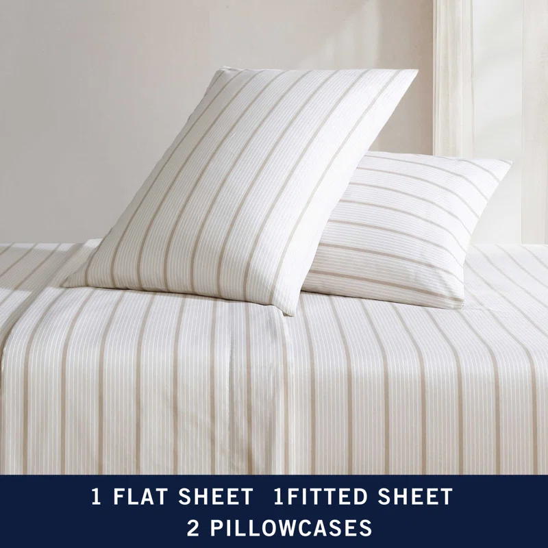 Nautica Nautica Printed Cotton Percale Sheet Sets