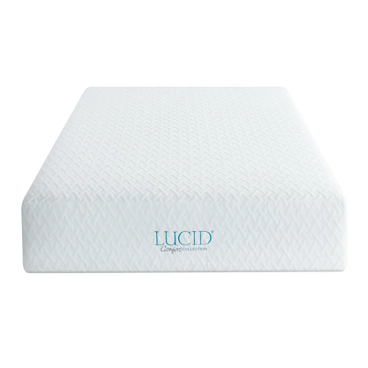 Lucid LUCID Medium Cooling Gel infused Memory Foam Mattress