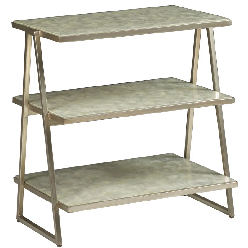 Artistica Home Signature Designs Cumulus Capiz Triangular Tier Table