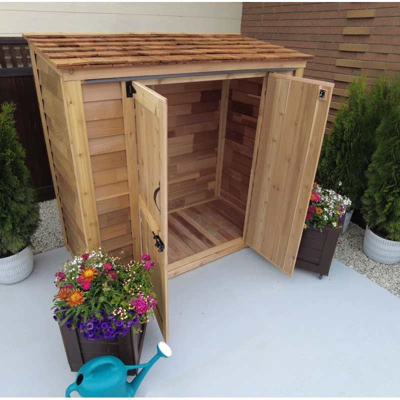 Grand Garden Chalet Shed 6X3 With Cedar Roof