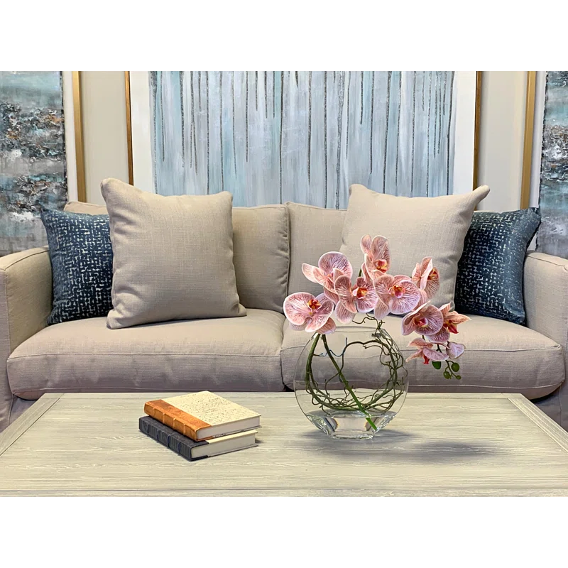 Creative Displays, Inc. Vibrant Blooms Polysilk Orchid Arrangement in Vase