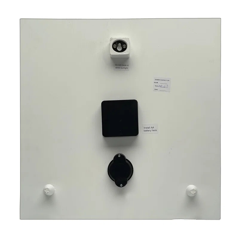 Taylor Summertime Poly Resin Clock and Thermometer,14 Inch, Blue & Reviews | Wayfair