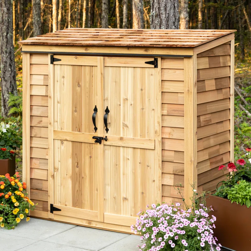 Outdoor Living Today Grand Garden Chalet Shed 6X3 With Cedar Roof