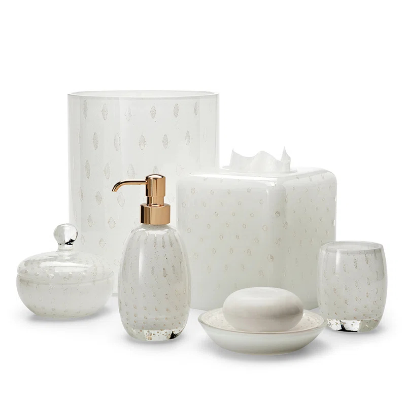 Labrazel Contessa White Tissue Box Cover
