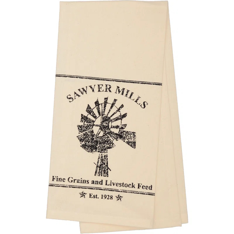 VHC Brands Sawyer Mill Tea Towel Kitchen Towel