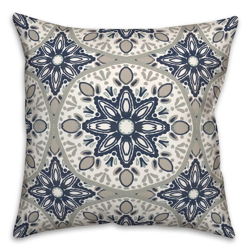 Designs Direct Creative Group Geometric Indoor/Outdoor Throw Pillow