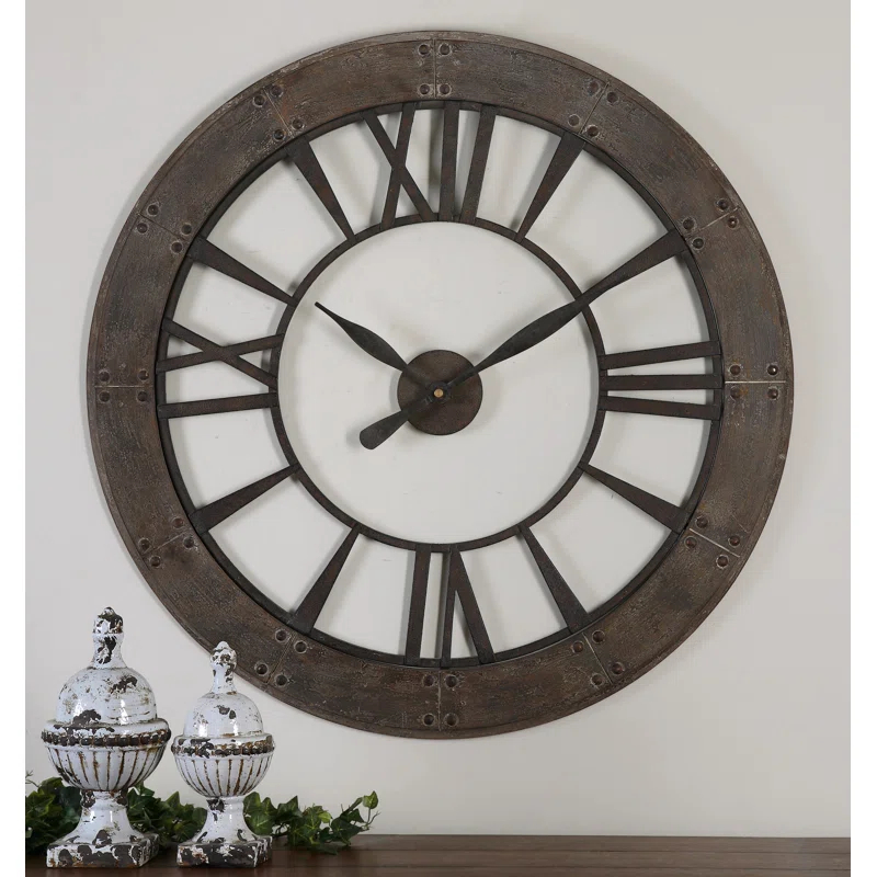 Ronan Metal Wall Clock