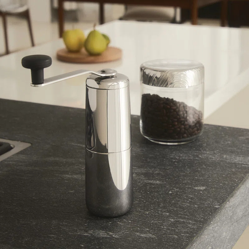 Alessi Slow Stainless Steel Manual Blade Coffee Grinder