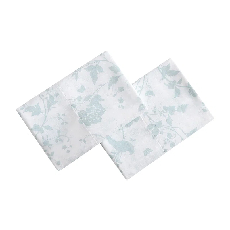 Laura Ashley Laura Ashley Printed Cotton Sateen Pillowcase Set (Set of 2)