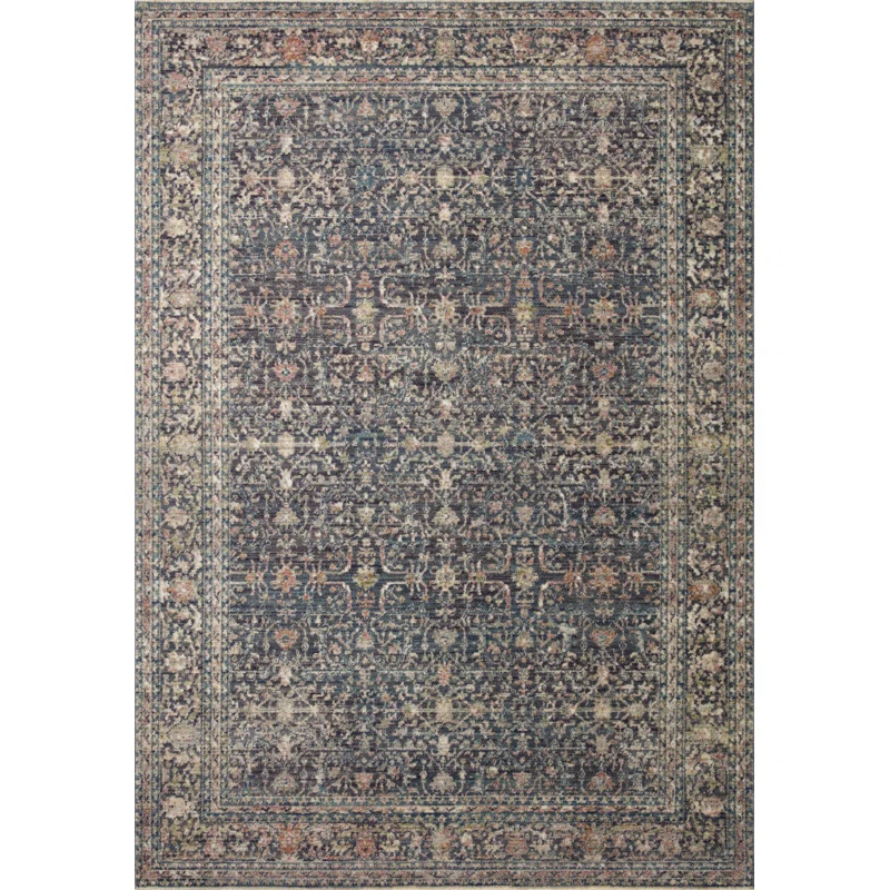 Jean Stoffer x Loloi Jean Stoffer x Loloi Bradbury Midnight / Multi Area Rug