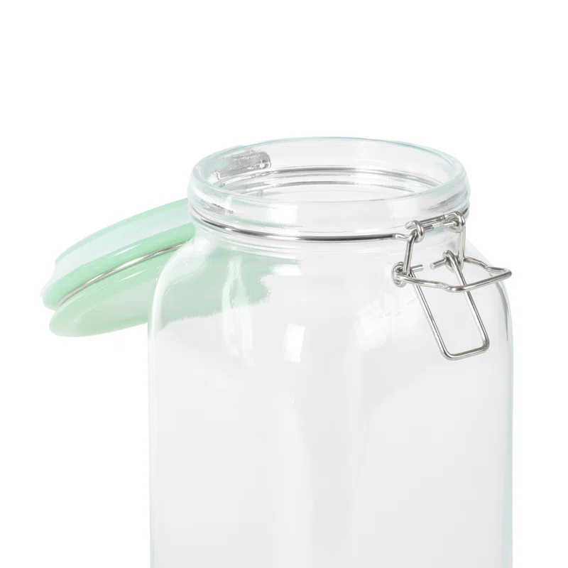 Martha Stewart 5 Piece Glass Kitchen Canister Set