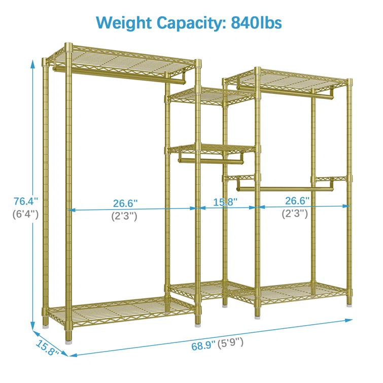 VIPEK VIPEK V6 Heavy Duty Clothes Rack, Max Load 850LBS