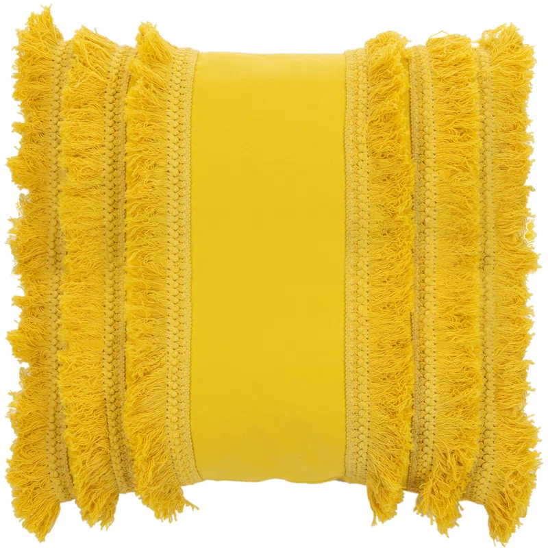 Safavieh Fringed Cotton Throw Pillow