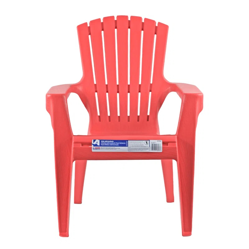 Adams Outdoor Plastic Kids Adirondack Chair (Small)