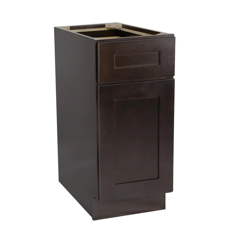 Design House Brookings Unassembled (Ready-to-Assemble) Shaker Base Kitchen Cabinet B12 34.5" H, Espresso