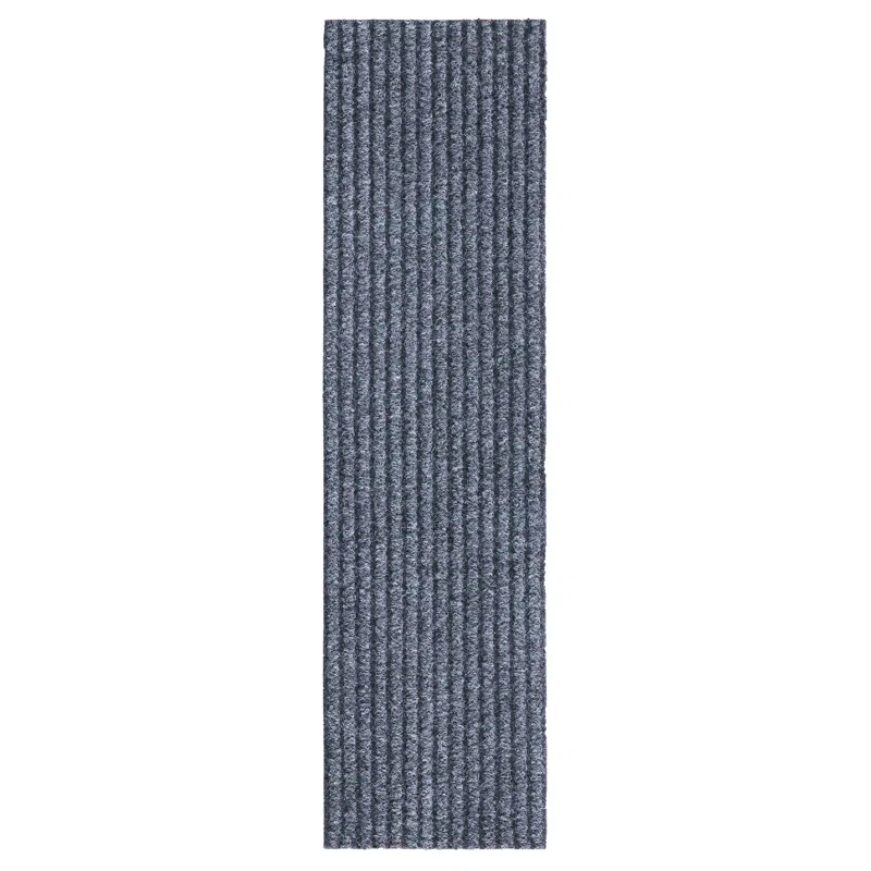 Lifesaver Non-Slip Rubberback Ribbed Design Indoor/Outdoor Stair Treads